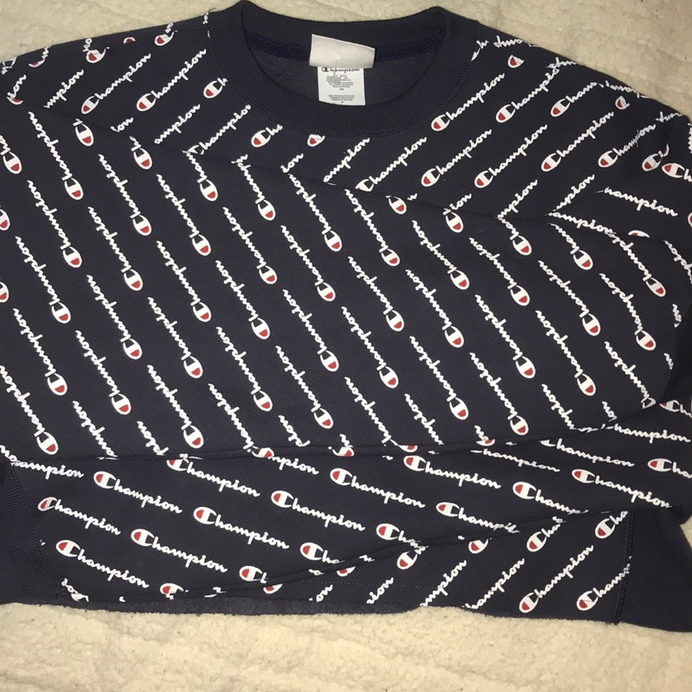 Champion cropped crew neck